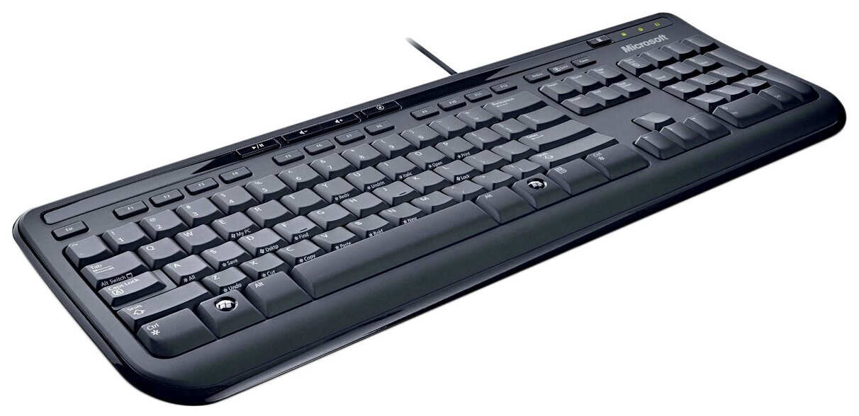 Клавиатура проводная Microsoft Wired 600 (ANB-00018)