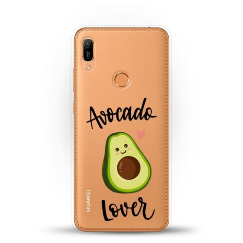 фото Силиконовый чехол любитель авокадо на huawei y6 (2019) andy & paul