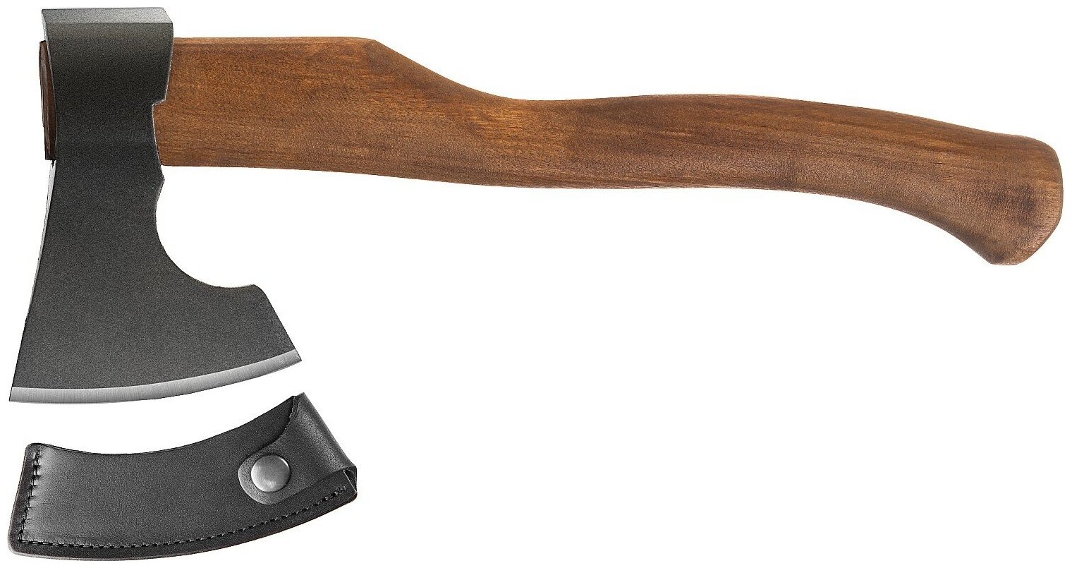 Кованый топор Ижсталь-ТНП Викинг-Премиум 650/950 г, деревянная рукоятка, 400 мм (20725) - фотография № 1