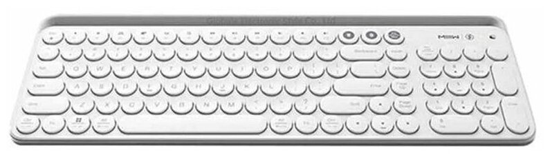 MiiiW Беспроводная клавиатура Xiaomi MiiiW Bluetooth Dual Mode Keyboard White (MWBK01) Русско-Английские клавиши