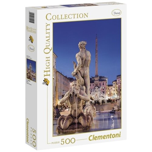 Пазл Clementoni High Quality Collection Фонтан на площади (30445), 500 дет.