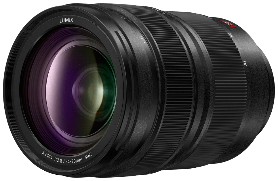 Объектив Panasonic 24-70mm f/2.8 Lumix S (S-E2470E), черный