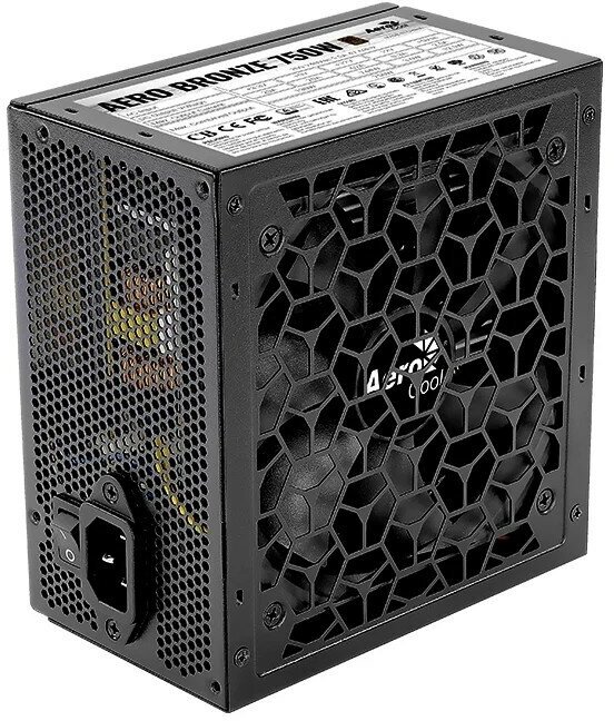 AeroCool Блок питания ATX 700W AERO BRONZE 80+ bronze 24+2x 4+4 pin APFC 120mm fan 6xSATA RTL