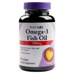 Рыбий жир Natrol Omega-3 Fish Oil 1000 mg (60 капсул) - изображение
