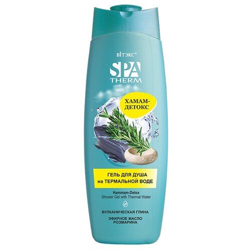 Гель для душа Витэкс Spa Therm Хамам-детокс, 515 мл, 515 г
