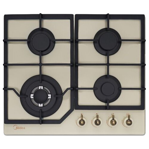 Встраиваемая газовая поверхность Midea MG684TGI бежевый 1699000₽