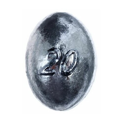 фото Груз оливка скользящая "яман", 20 г, 20 шт. yaman