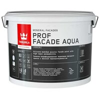 Краска фасадная с высокой паропроницаемостью Prof Facade Aqua (Фасад Аква) 9л белый (база MRA)