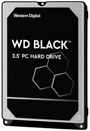 Жесткий диск 2.5" Western Digital WD Black 1 ТБ, SATA III, 64 Mb, 7200 rpm (WD10SPSX)