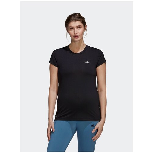 фото Футболка adidas для женщин, размер s черный