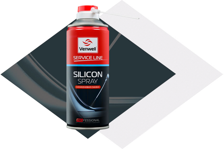 Смазка Venwell силиконовая аэрозольная Silicon Spray