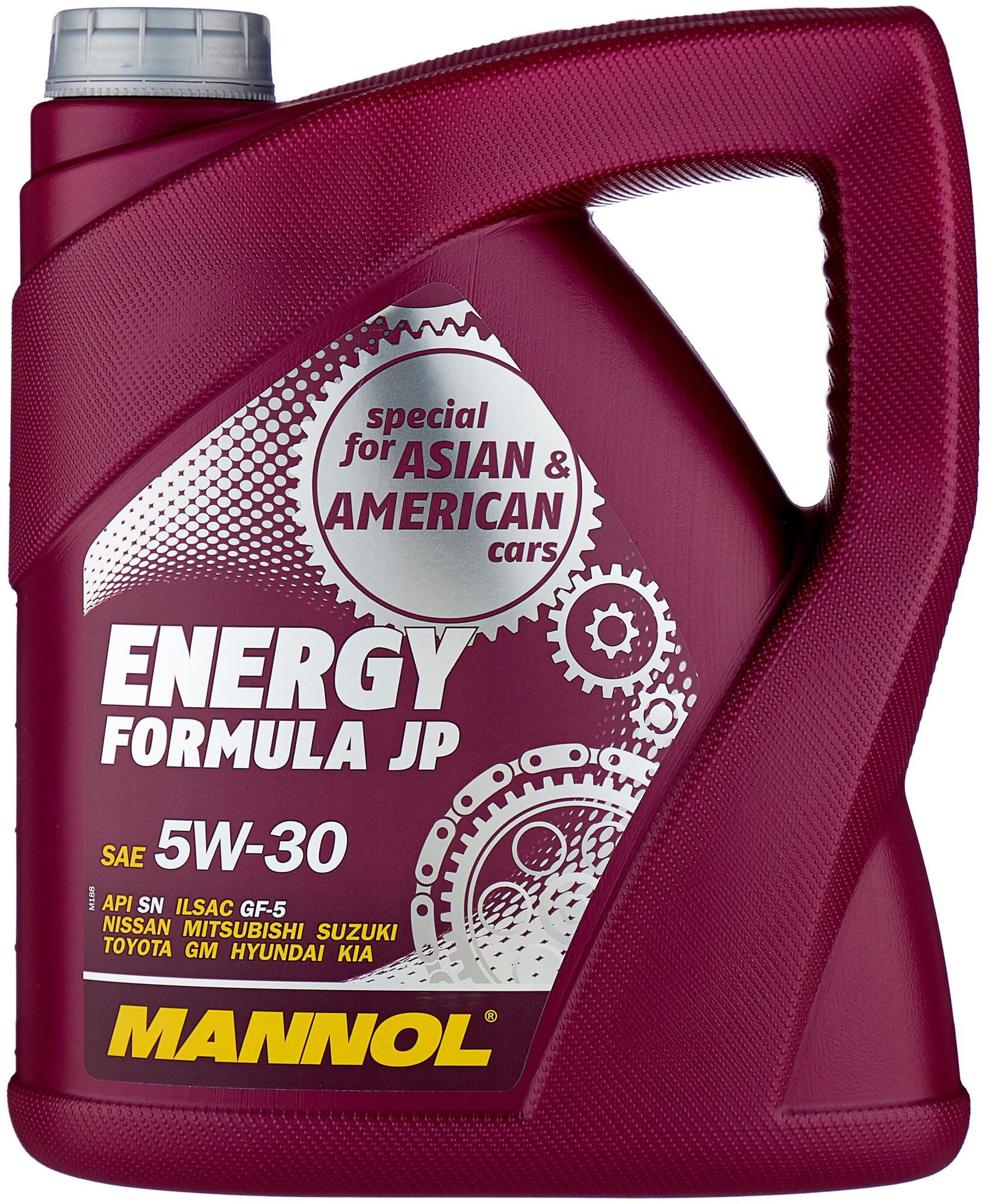 Полусинтетическое моторное масло Mannol Energy Formula JP 5W-30