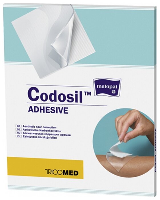 Matopat повязка силиконовая для рубцов Codosil Adhesive (7х7 см)
