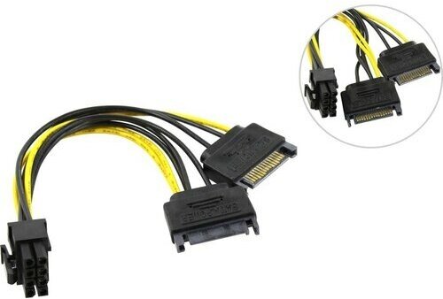 Переходник SATA - 6pin Orient C588