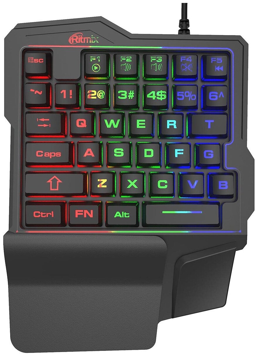 Кейпад Ritmix RKB-209 BL Gaming