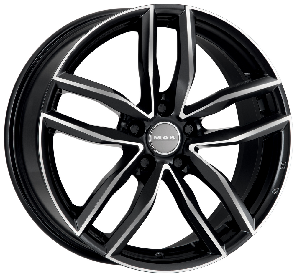 MAK F8080RHBM40WE3X R18 5x112 8J ET40 D57,1 MAK Sarthe Black Mirror