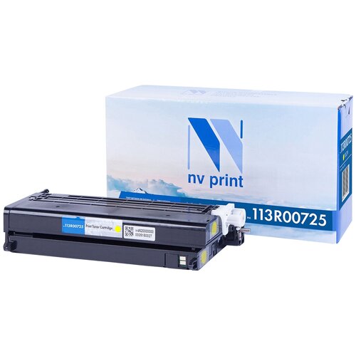Картридж NV Print 113R00725 для Xerox, 6000 стр, желтый картридж nv print 113r00725 для xerox 6000 стр желтый