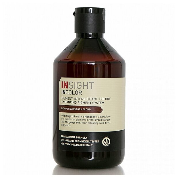 INSIGHT PROFESSIONAL Прямой пигмент интенсивный INCOLOR Dark blond тёмный блондин, 250 мл