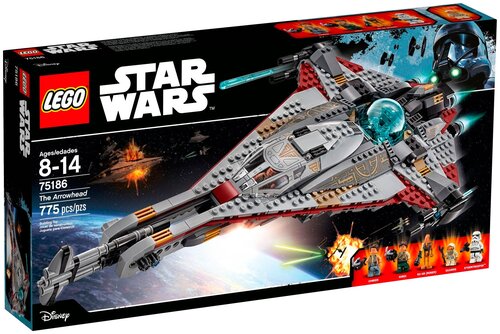 LEGO Star Wars 75186 Стрела, 775 дет.