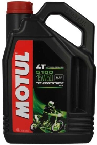 Моторное масло Motul 5100 4T SAE 15W-50 4 л