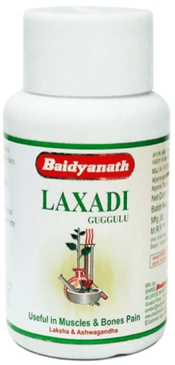 Лакшади Гуггул Lakshadi Guggul, Baidyanath, 80 таб - для лечения переломов и трещин костей