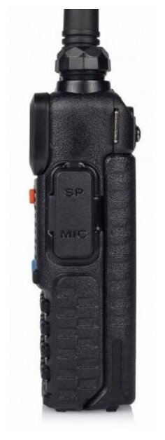 Рация BAOFENG UV-5R 8W (3режима мощности) цельное СЗУ чёрный