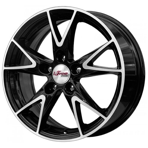 фото Колесный диск ifree нирвана 6.5х15/5х100 d67.1 et40, блэк джек