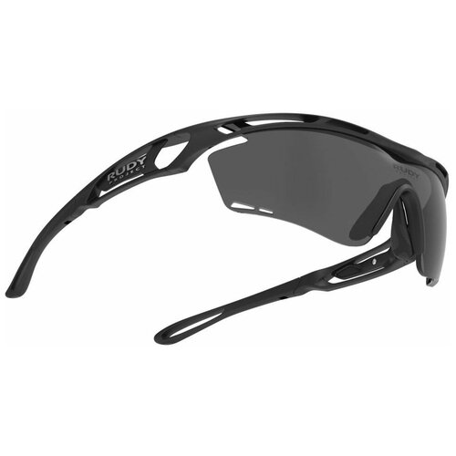 фото Солнцезащитные очки rudy project 108402, прямоугольные, оправа: пластик, спортивные, устойчивые к появлению царапин, с защитой от уф, черный
