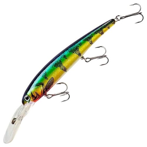 Воблер для троллинга Bandit Walleye Deep #228 Green Perch 17,5 грамм