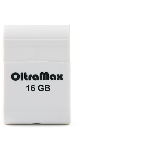 Флешка OltraMax 70 16 ГБ, 1 шт., white
