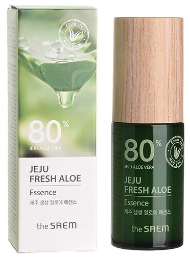 Увлажняющая эссенция для лица с алоэ [The Saem] Jeju Fresh Aloe Essence