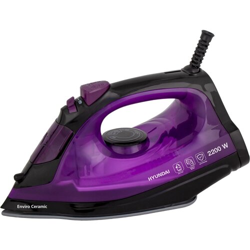 Утюг Hyundai H-SI01551 черныйсиреневый 131400₽