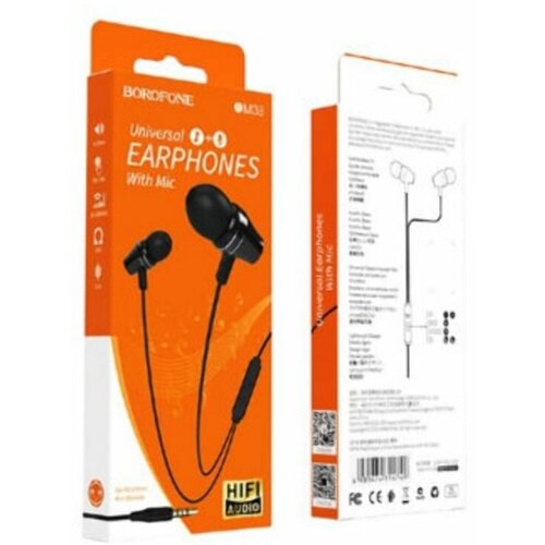 Наушники Borofone BM38 проводные вакуу 43900₽