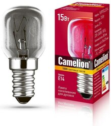 Лампа накаливания Camelion 12979, E14, T25, 15 Вт, 2700 К