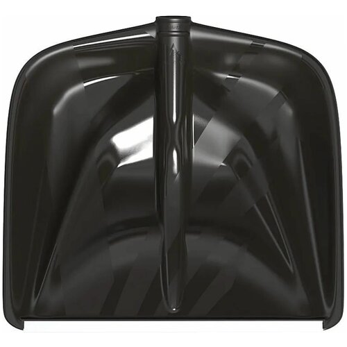 Лопата снеговая с металлической планкой без черенка Альфа Альт-Пласт 460420мм черный 772₽