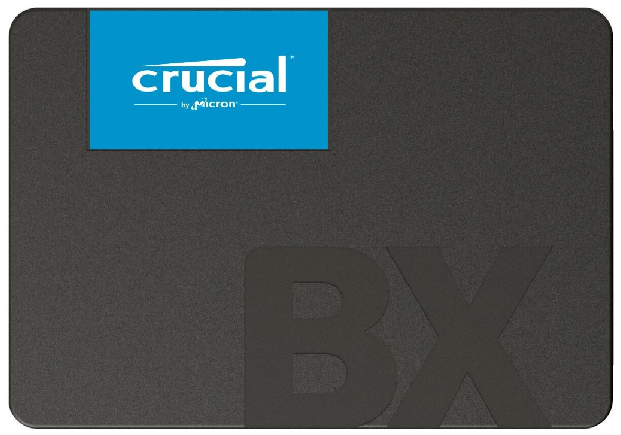 Внутренний SSD диск CRUCIAL BX500 480GB, SATA3, 2.5" (CT480BX500SSD1)