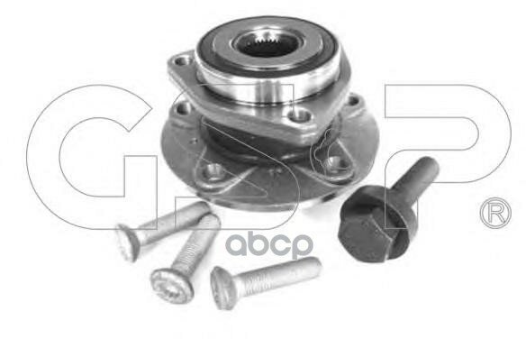 Ступица С Подшипником Audi A3 Ii-Iii/Skoda/Vw Golf V-Vii/Caddy Iii 03- Пер. GSP арт. 9336004K