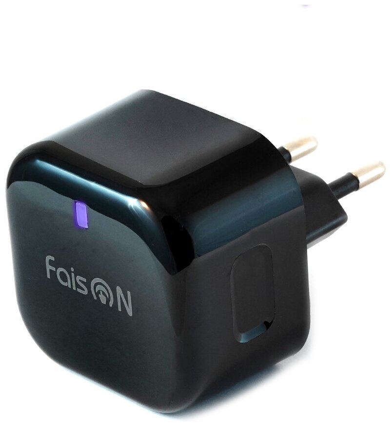 Сетевая зарядка FaisON 1хUSB Type-C FaisON C-101 Cube 3.0A чёрный