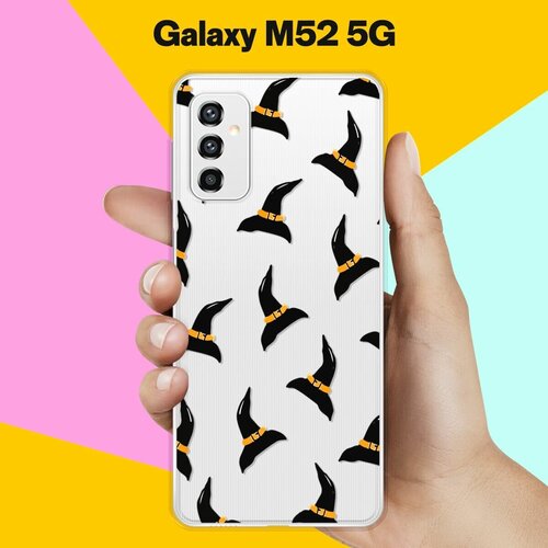 Силиконовый чехол на Samsung Galaxy M52 5G Шляпа / для Самсунг Галакси М52