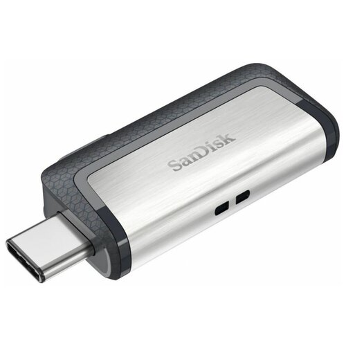 Флешка SanDisk Ultra Dual Drive USB Type-C 32 ГБ, 1 шт., серый флеш накопитель xiaomi aigo usb 3 2 type c u350 32gb