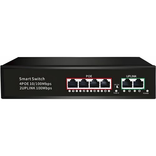 Коммутатор Tmnvision TM-7004E PoE 320000₽