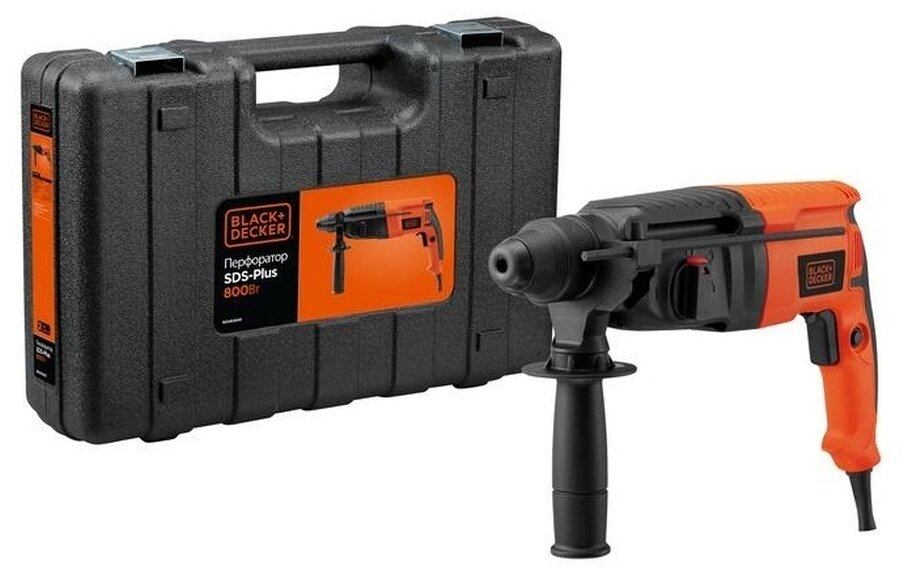 Перфоратор BLACK+DECKER BDHR26KR-RU - фотография № 9