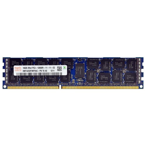 Оперативная память Hynix 16 ГБ DDR3 1600 МГц DIMM CL11 HMT42GR7MFR4C-PB 738000₽