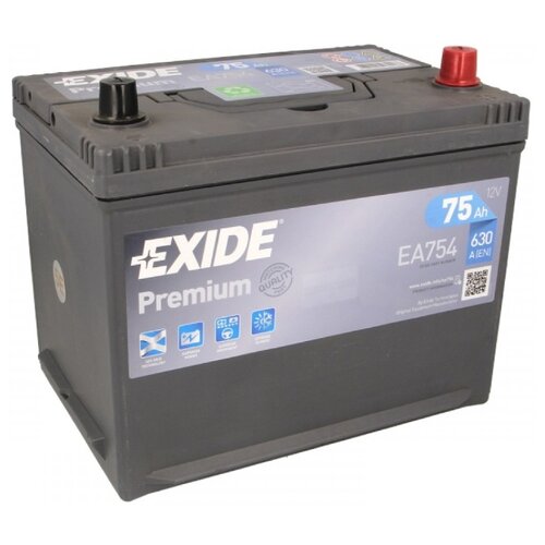 фото Автомобильный аккумулятор exide premium ea754