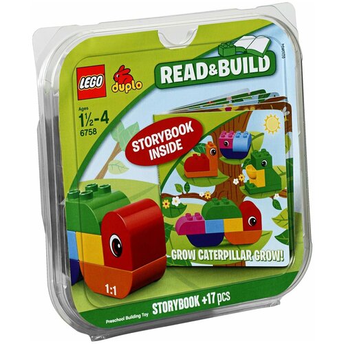 Конструктор LEGO DUPLO 6758 Расти, гусеница, расти, 17 дет.