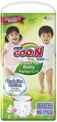 Goo.N трусики Сheerful Baby XL (11-18 кг), 42 шт.