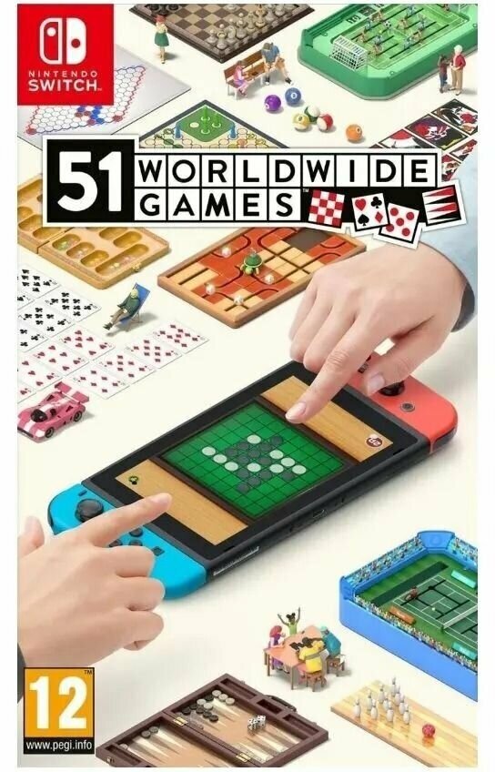 51 Worldwide Games (Nintendo Switch, Английская версия)