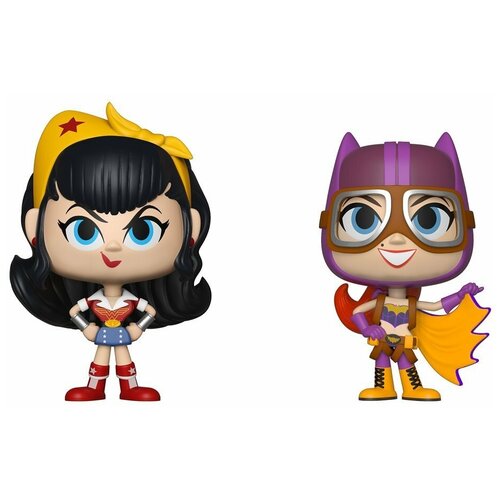 Фигурки Funko Vynl DC Bombshells: Wonder Woman & Batgirl 32111, 2 шт. фигурка dc comics wonder