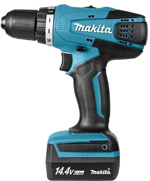 Аккумуляторный шуруповерт Makita DF347DWE 14,4 V, Li-Ion