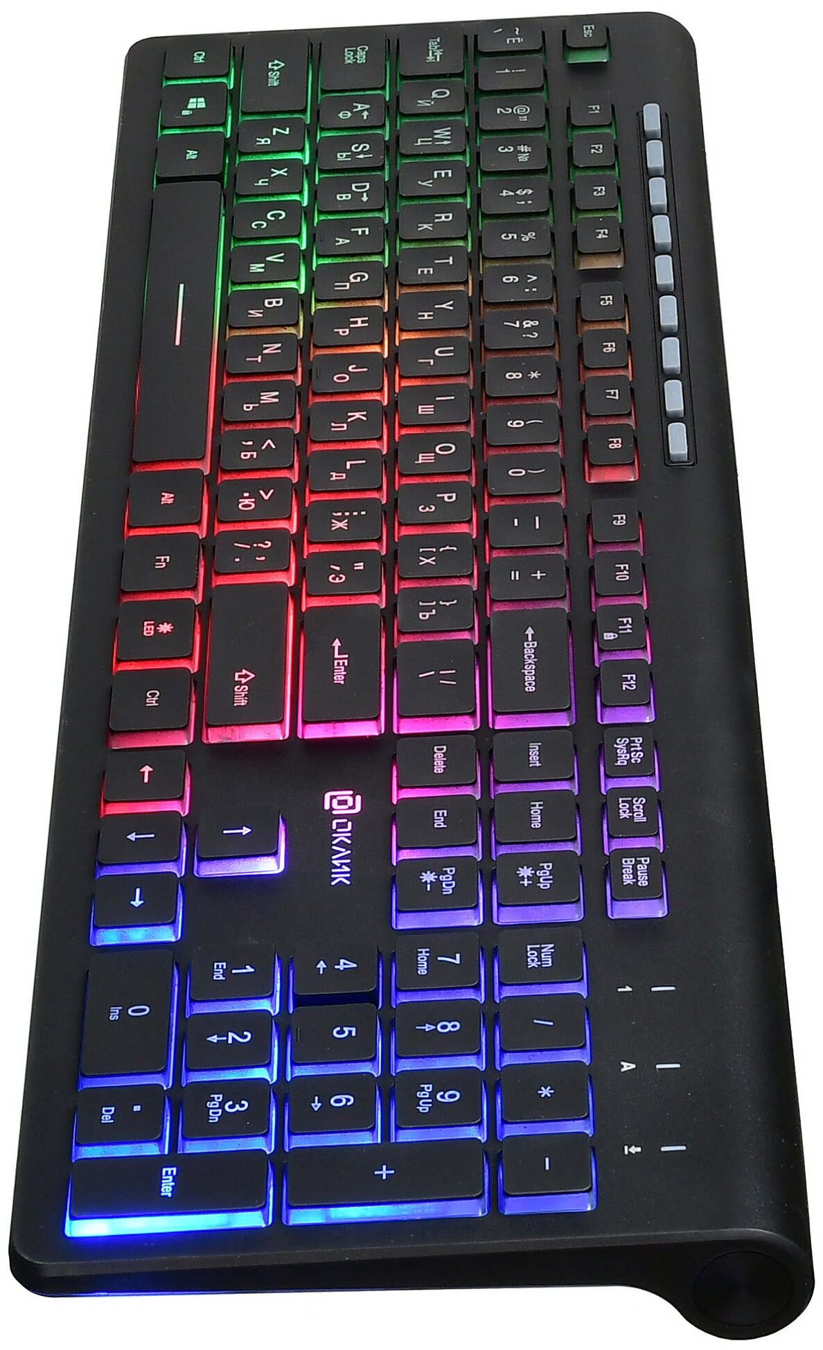 Клавиатура Оклик 490ML черный